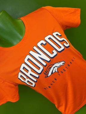 NFL Denver Broncos Wicking-Style T-Shirt Youth Medium 10-12