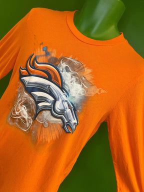 NFL Denver Broncos 100% Cotton L/S Dreamy T-Shirt Youth X-Large 18-20