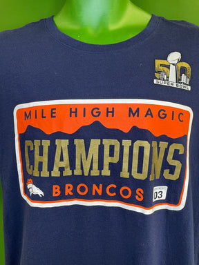 NFL Denver Broncos Super Bowl 50 T-Shirt Men's Large