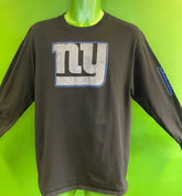 NFL New York Giants Majestic Black L/S T-Shirt Youth Large