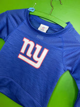 NFL New York Giants Long Sleeved Thermal T-Shirt Top Girls' X-Small 4-5