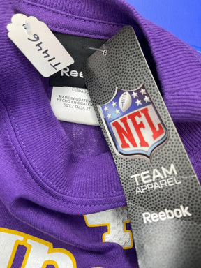 NFL Minnesota Vikings Brett Favre #4 Reebok Jersey Style T-Shirt Toddler 2T NWT