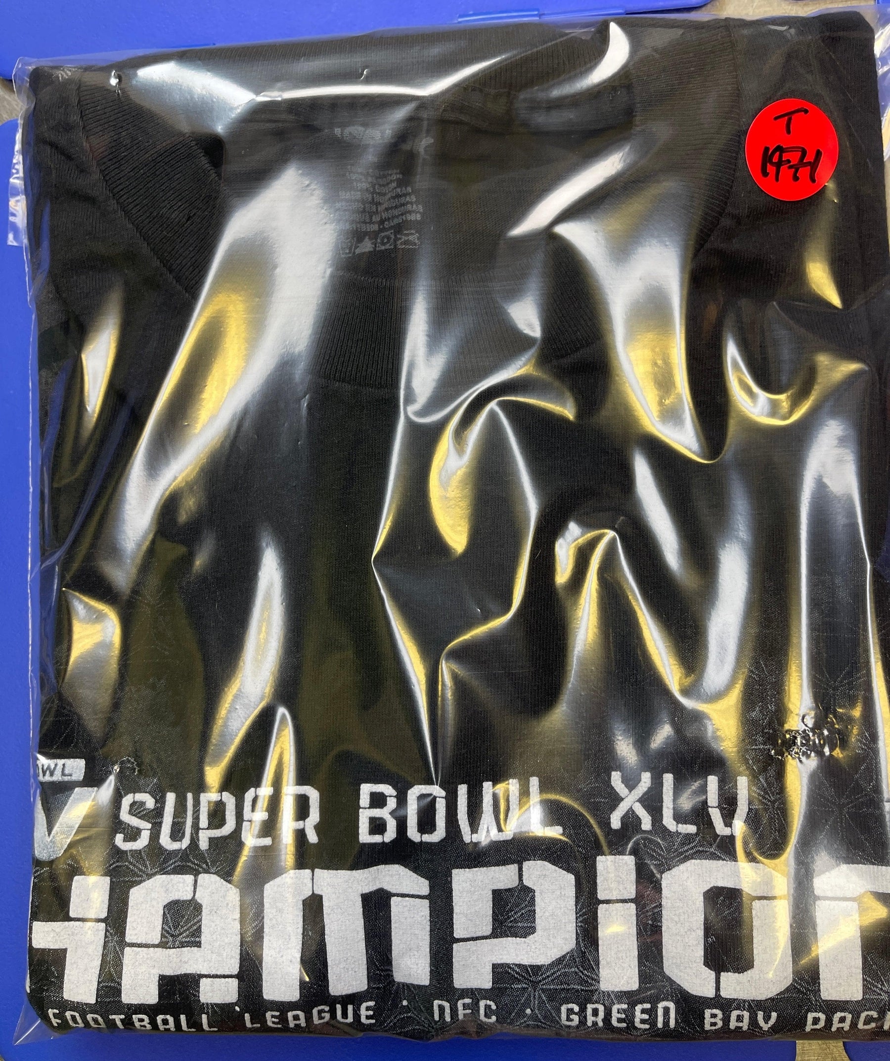 NFL Green Bay Packers Reebok Super Bowl XLV Champions T-Shirt Men's Large