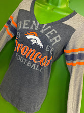 NFL Denver Broncos Long Sleeve Grey T-Shirt Women's Small