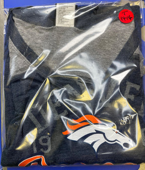 NFL Denver Broncos Long Sleeve Grey T-Shirt Women's Small