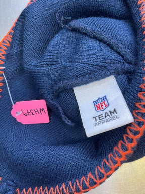NFL Denver Broncos Woolly Bobble Hat with Tassel Ties OSFM