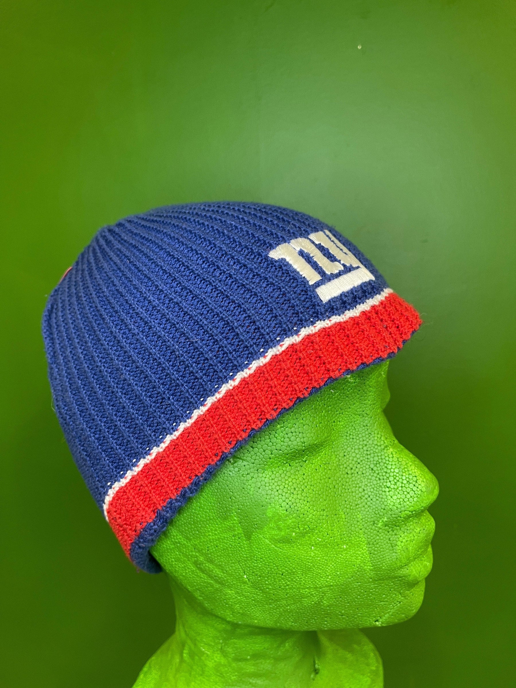 NFL New York Giants Reversible Knit Woolly Hat Beanie OSFM