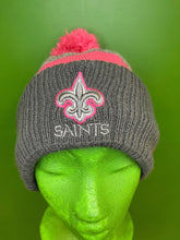 NFL New Orleans Saints New Era Pink October Woolly Bobble Hat OSFM