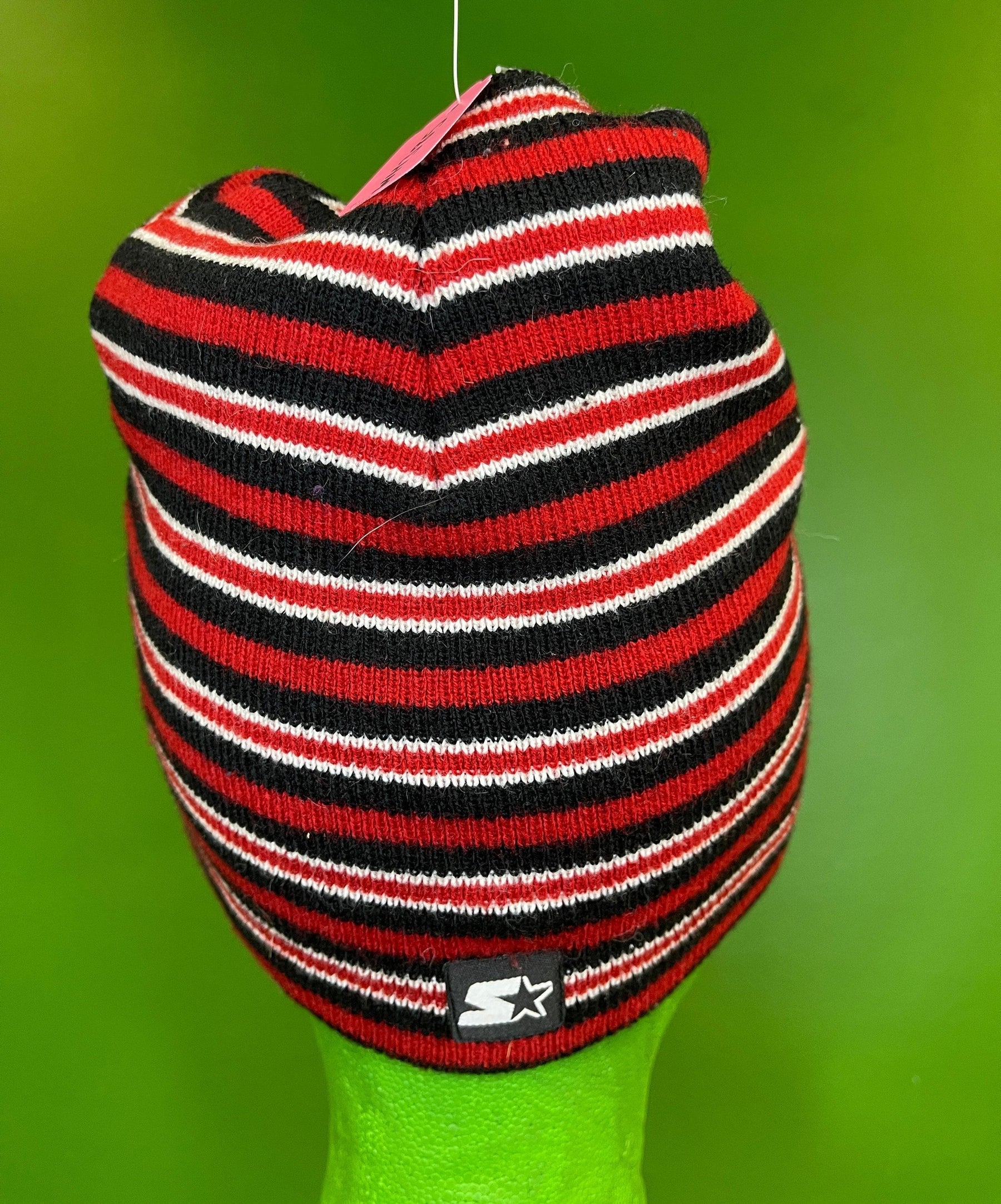 NCAA Nebraska Cornhuskers Starter Vintage Striped Woolly Hat Beanie OSFM