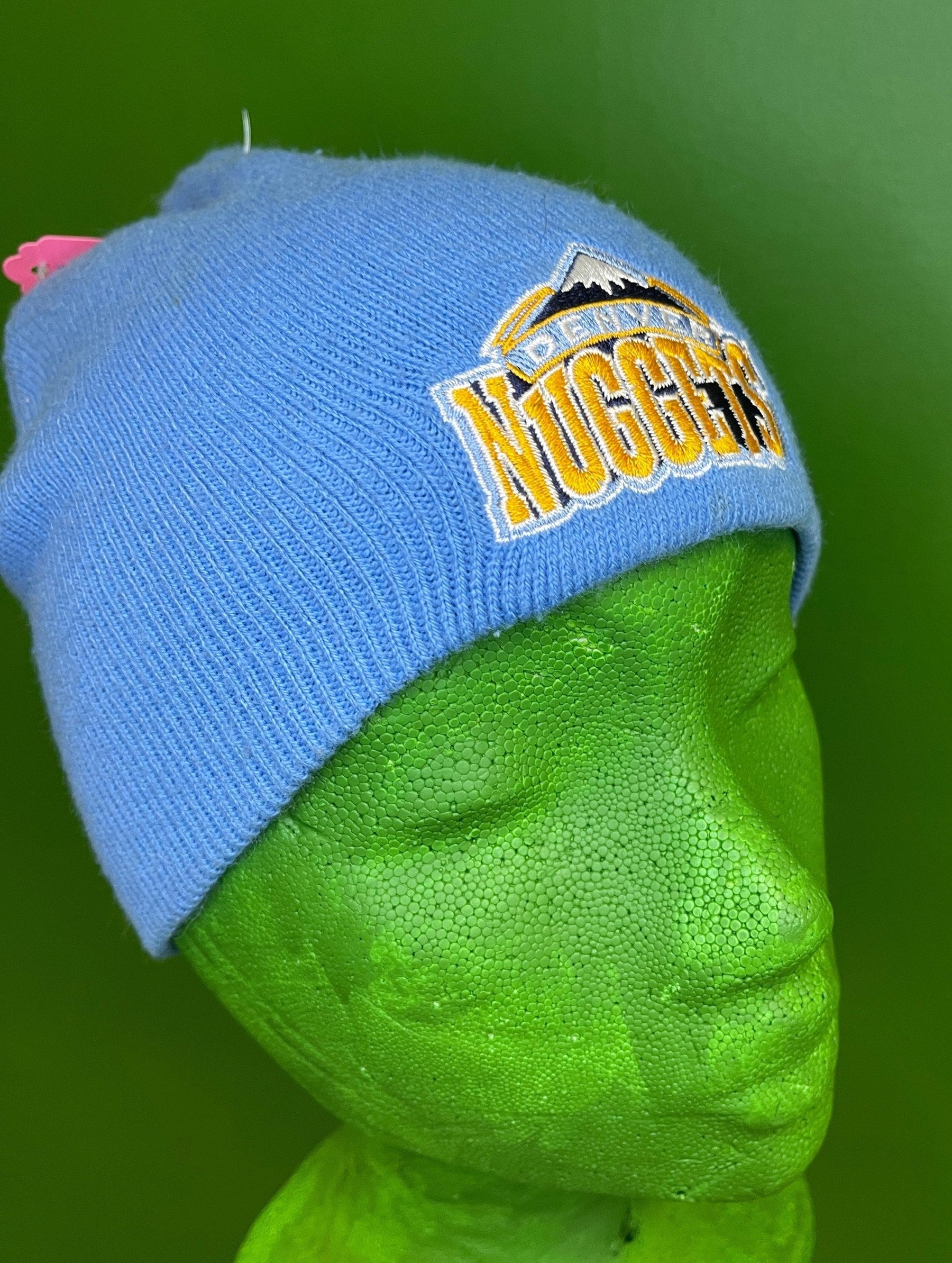 light blue denver nuggets hat