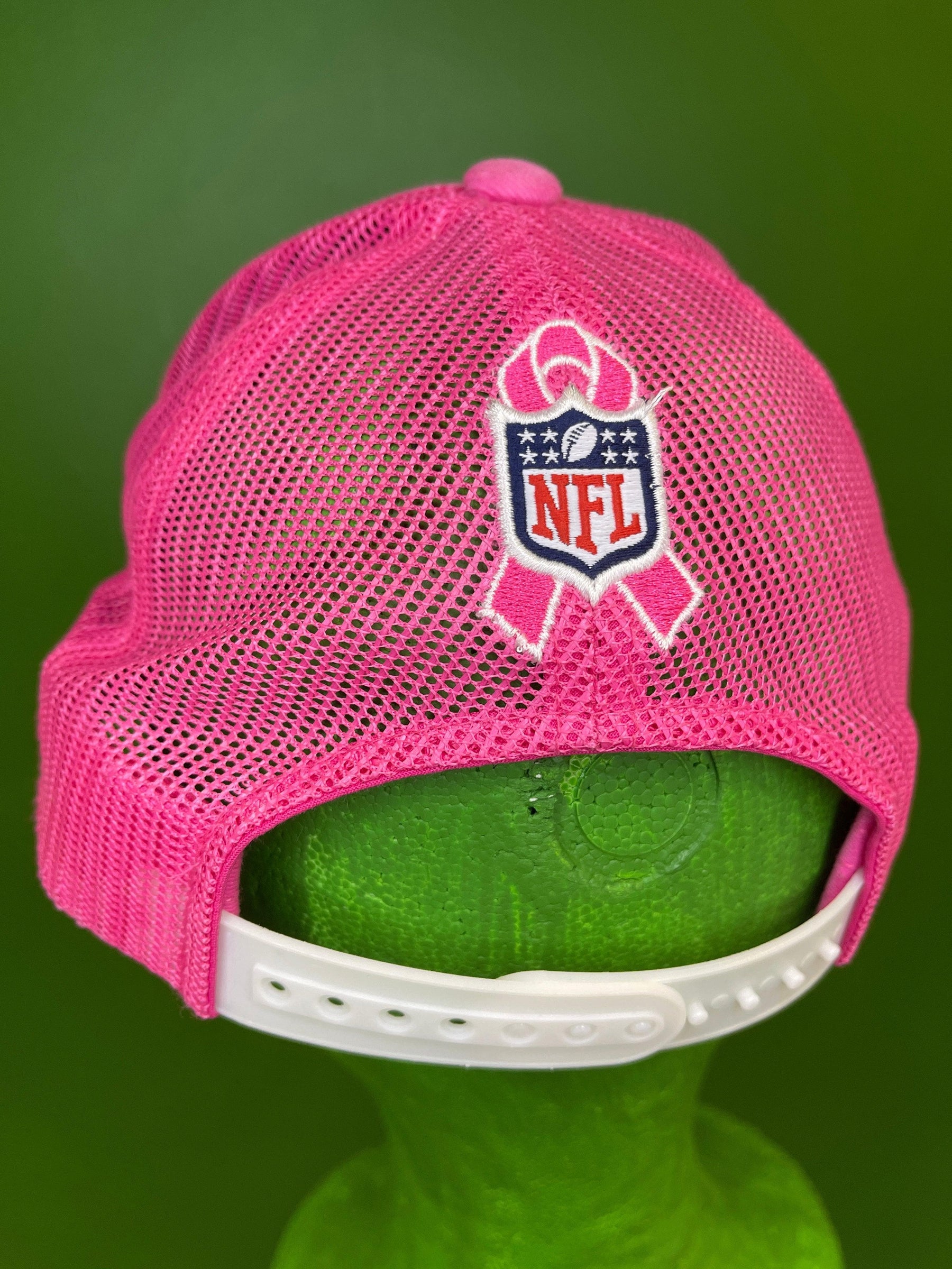 NFL New York Giants Reebok Pink Crucial Catch Cap/Hat Women's OSFM