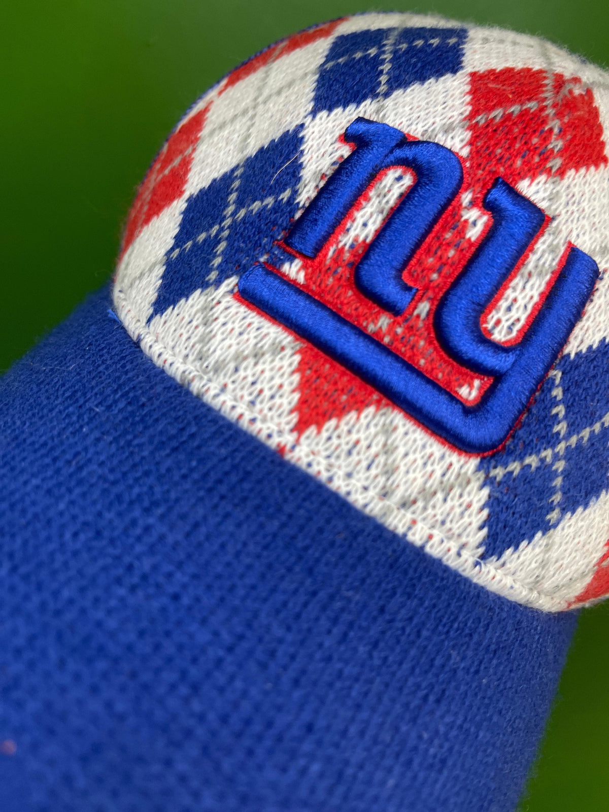 NFL New York Giants Reebok Vintage Baseball Cap/Hat Argyle Snapback OSFM