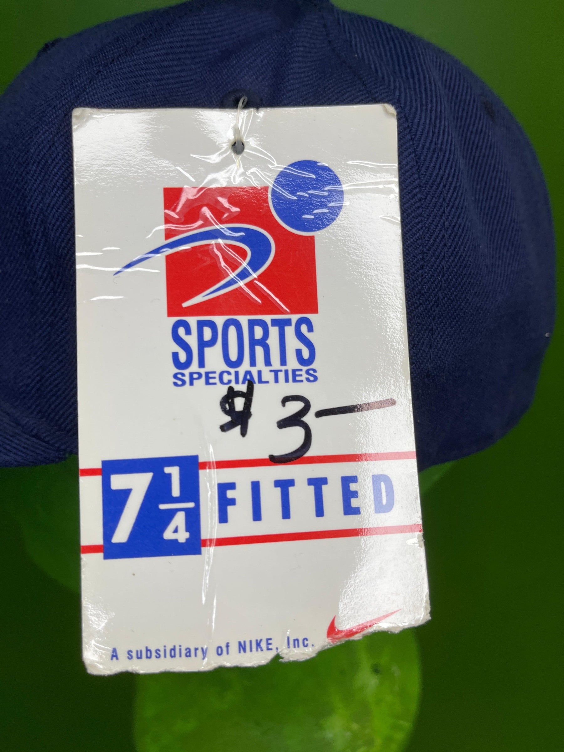 NCAA Kansas Jayhawks Wool Blend Baseball Cap Hat Fitted Size 7-1/4 NWT