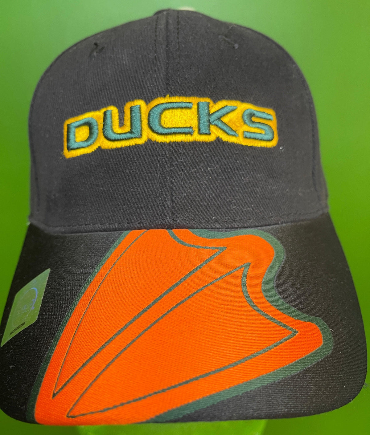 NCAA Oregon Ducks 100% Cotton Baseball Cap/Hat OSFM NWT