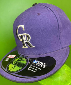 MLB Colorado Rockies New Era Baseball 59FIFTY Hat Cap 7-3/8