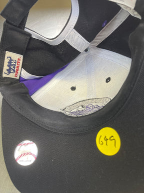 MLB Colorado Rockies Baseball Adjustable Purple and Black Cap OSFM