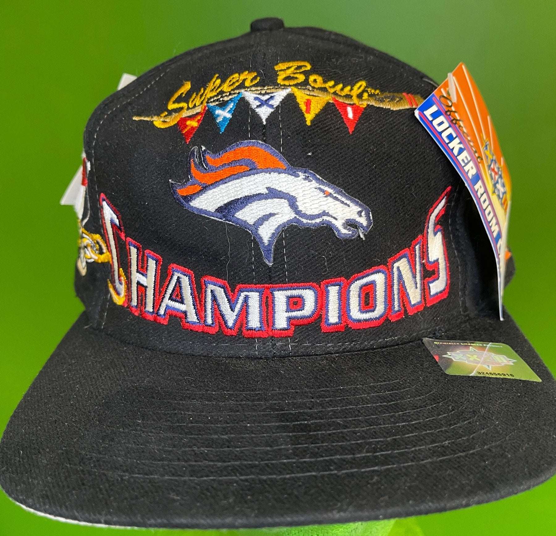 NFL Denver Broncos Logo Athletic Super Bowl XXXII Champions