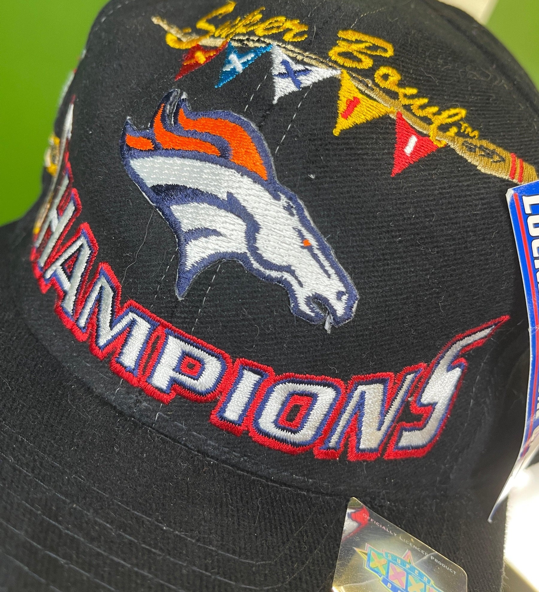 NFL Denver Broncos Logo Athletic Super Bowl XXXII Champions