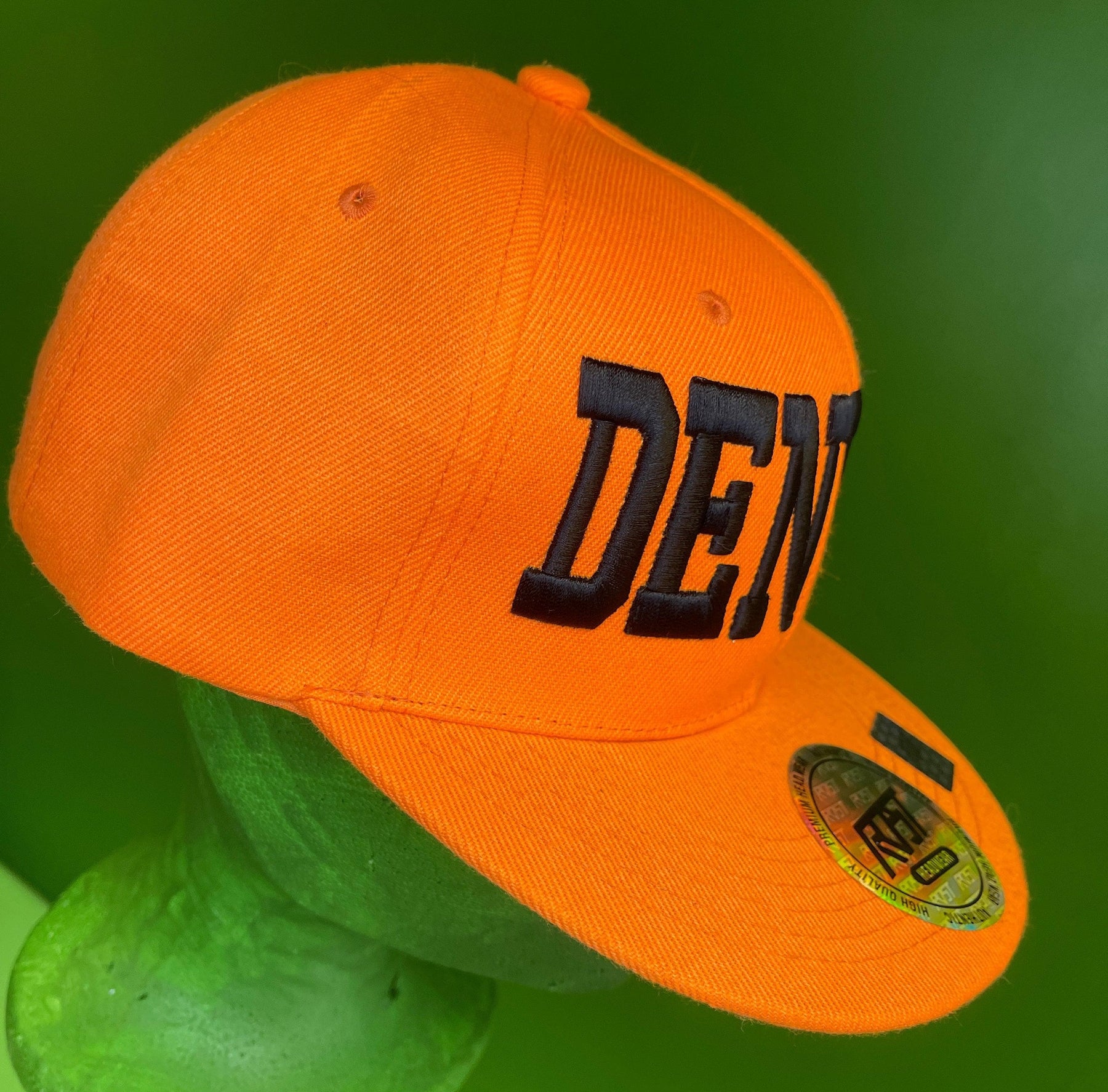 NFL Denver Broncos Style Orange "Denver" Snapback Baseball Cap/Hat OSFM