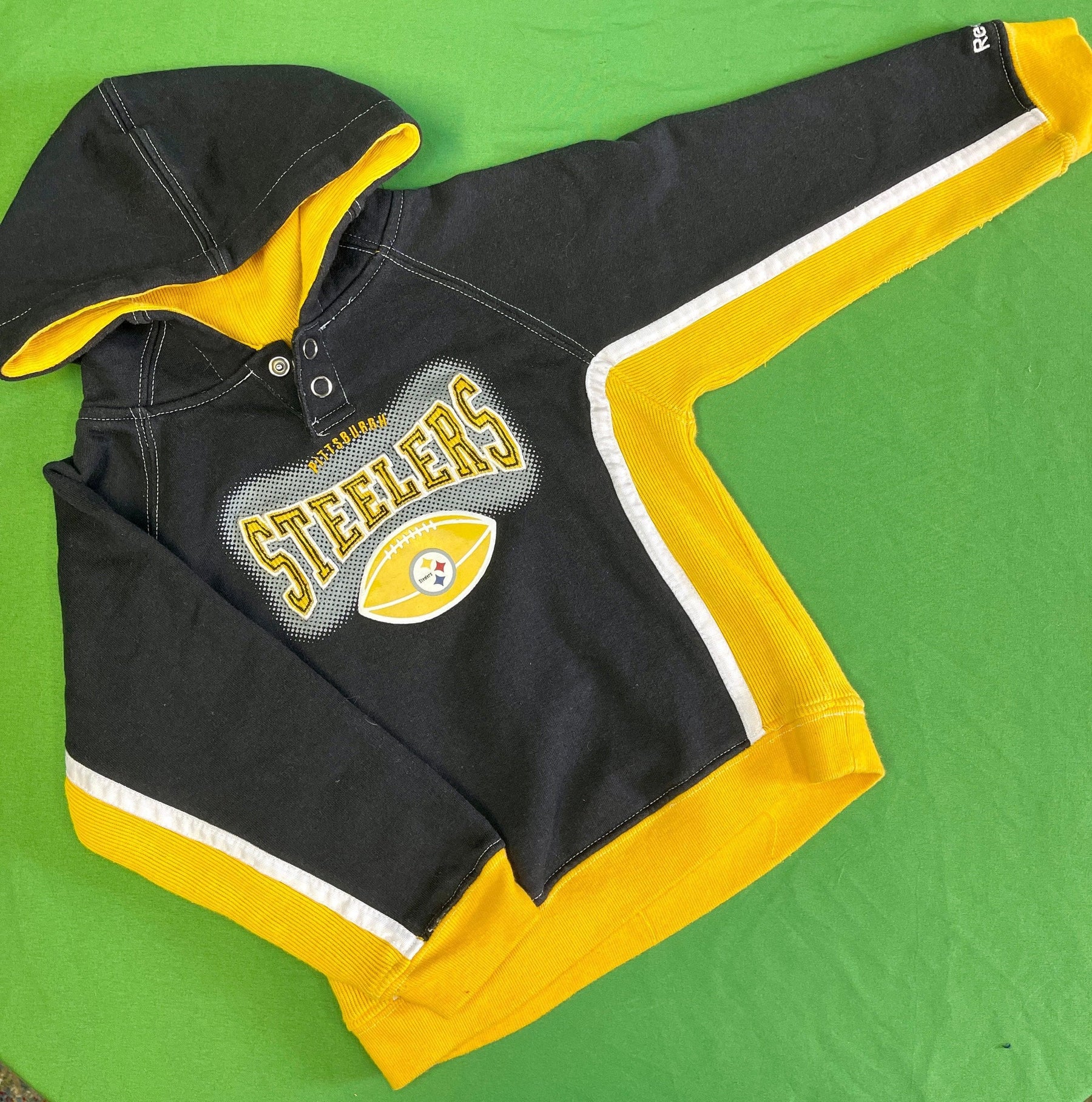 NFL Pittsburgh Steelers Reebok Stitched Pullover Hoodie Toddler 4T