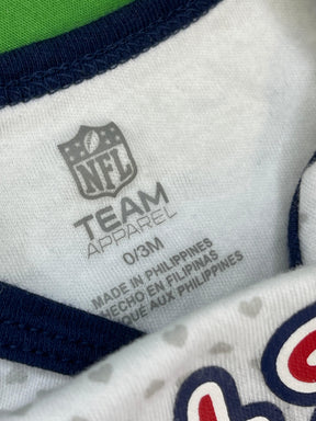 NFL New England Patriots Printed Bodysuit/Vest Girls' Newborn 0-3 months