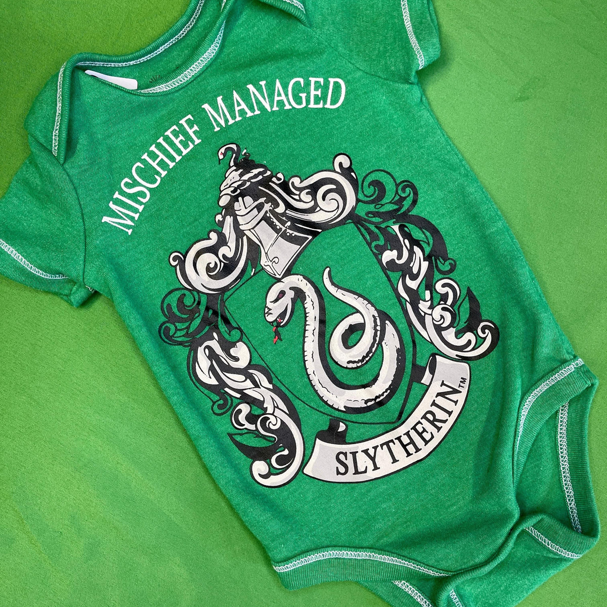 Slytherin baby onesie clearance