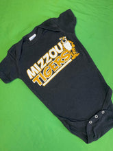 NCAA Missouri Tigers Black Bodysuit 6 months