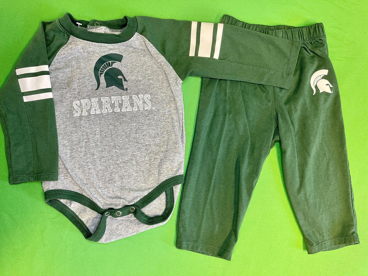 NCAA Michigan State Spartans 2-piece Outfit Baby Infant 6-9 months