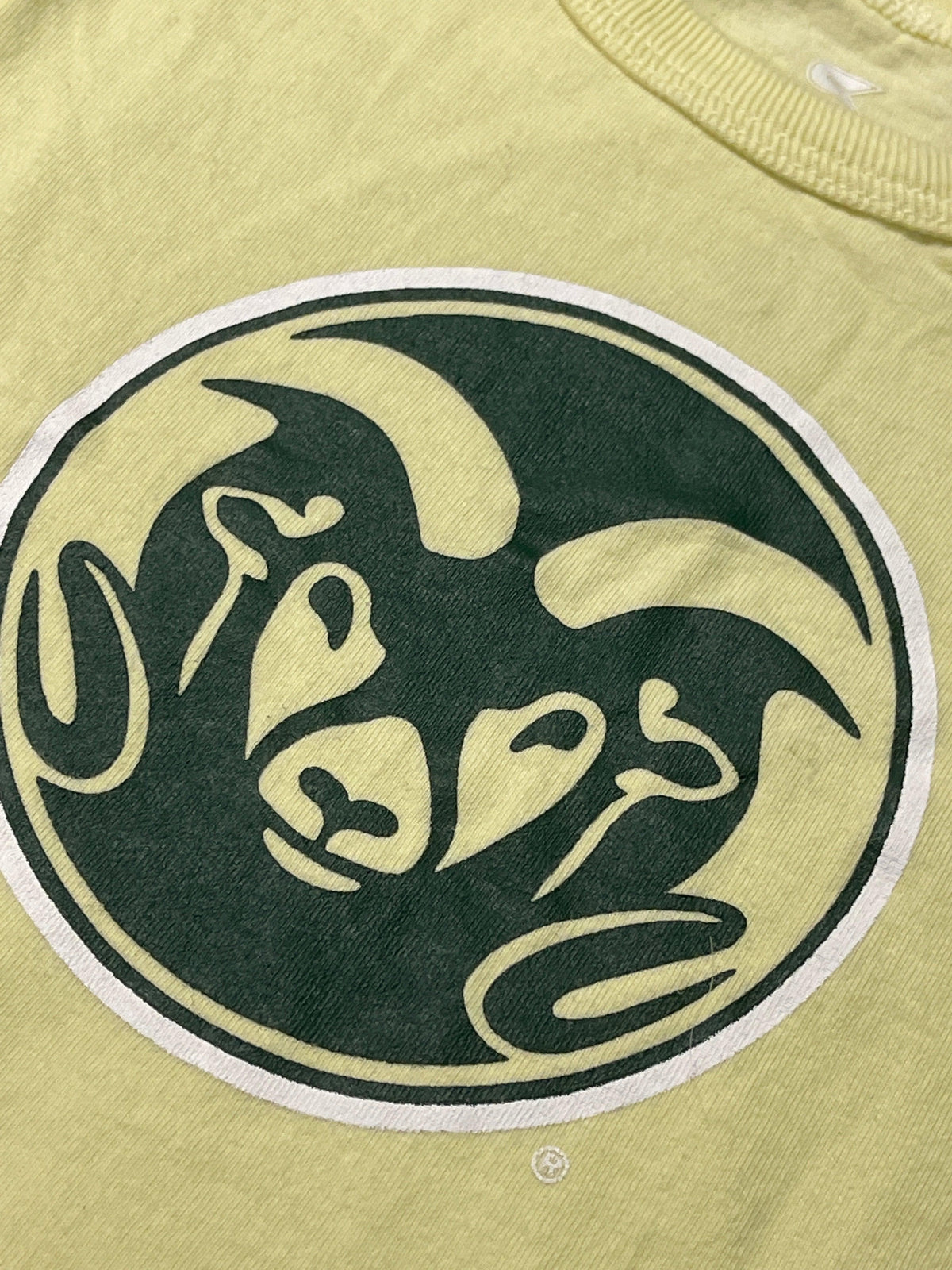 NCAA Colorado State Rams Yellow Cream Bodysuit 0-3 months