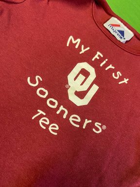 NCAA Oklahoma Sooners Majestic Red T-Shirt 6-9 months