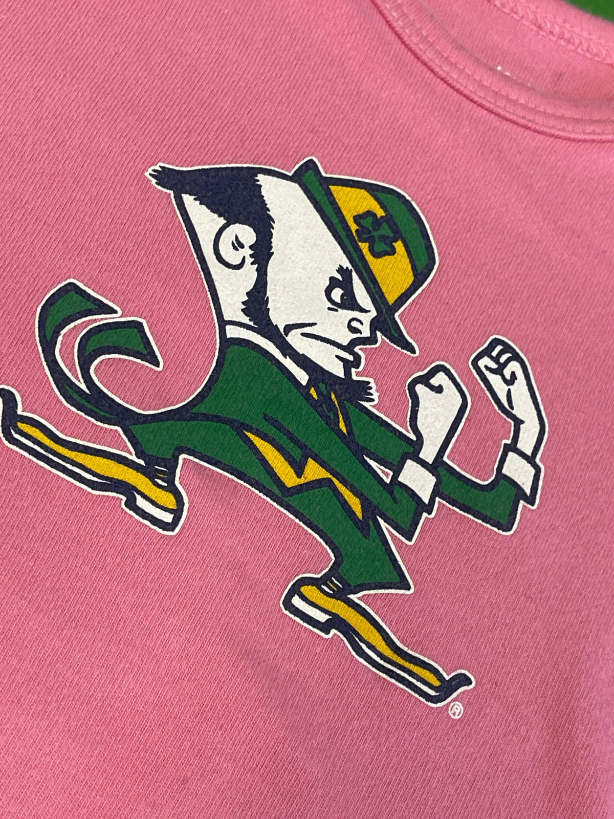 NCAA Notre Dame Fighting Irish Pink Bodysuit 12 months