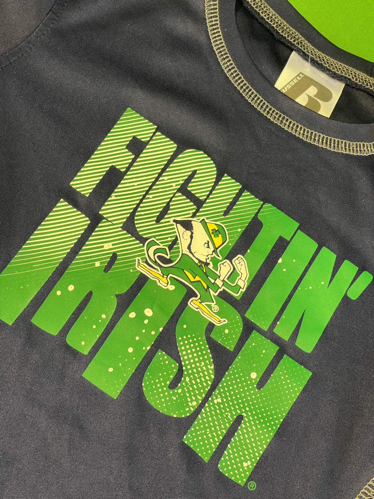 NCAA Notre Dame Fighting Irish Navy Sports T-Shirt 24 months