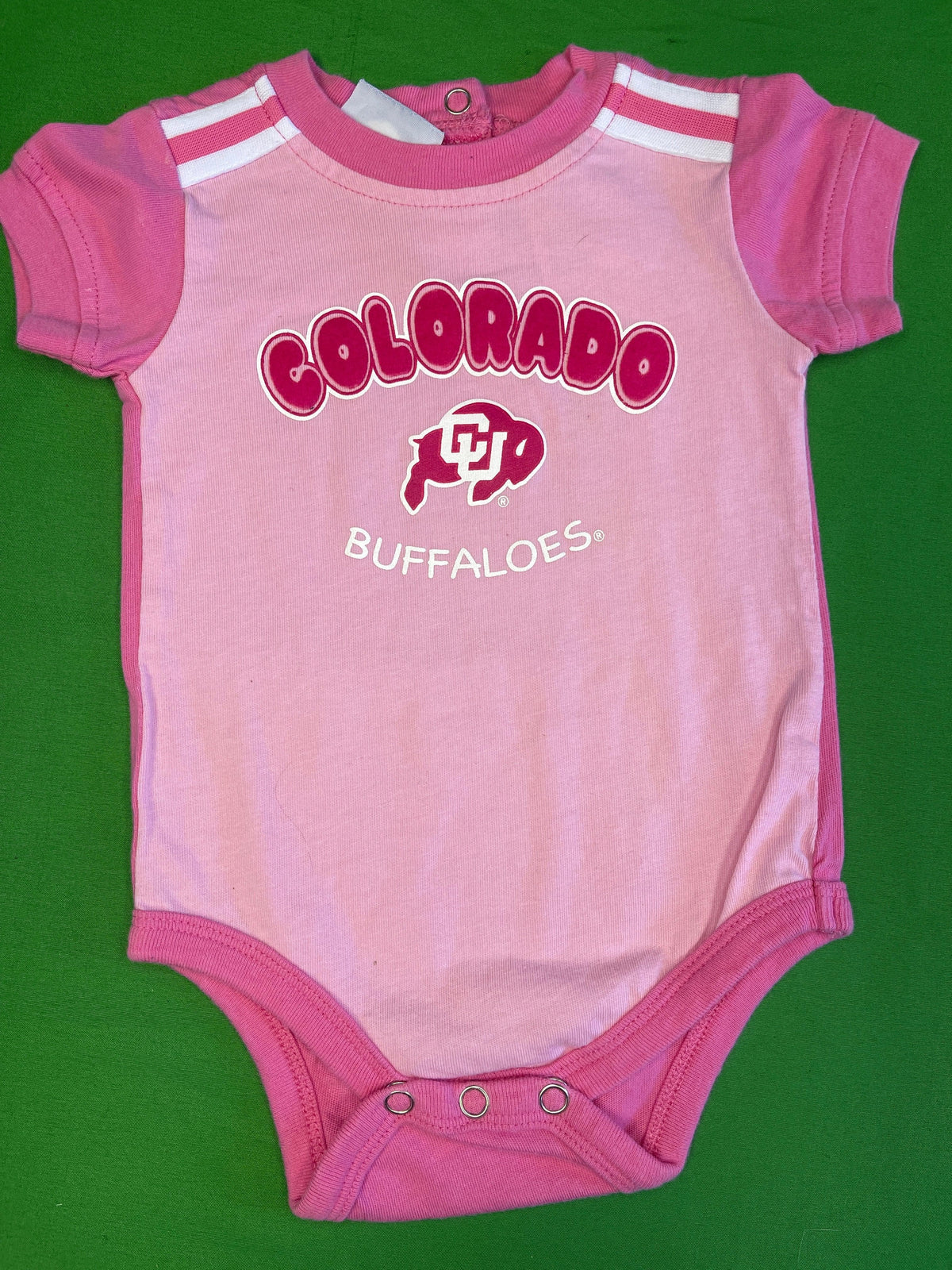 NCAA Colorado Buffaloes Pink Bodysuit 6-9 months