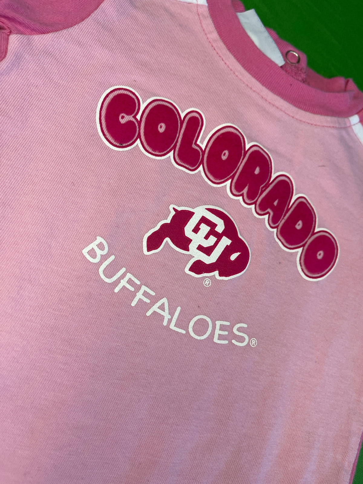 NCAA Colorado Buffaloes Pink Bodysuit 6-9 months