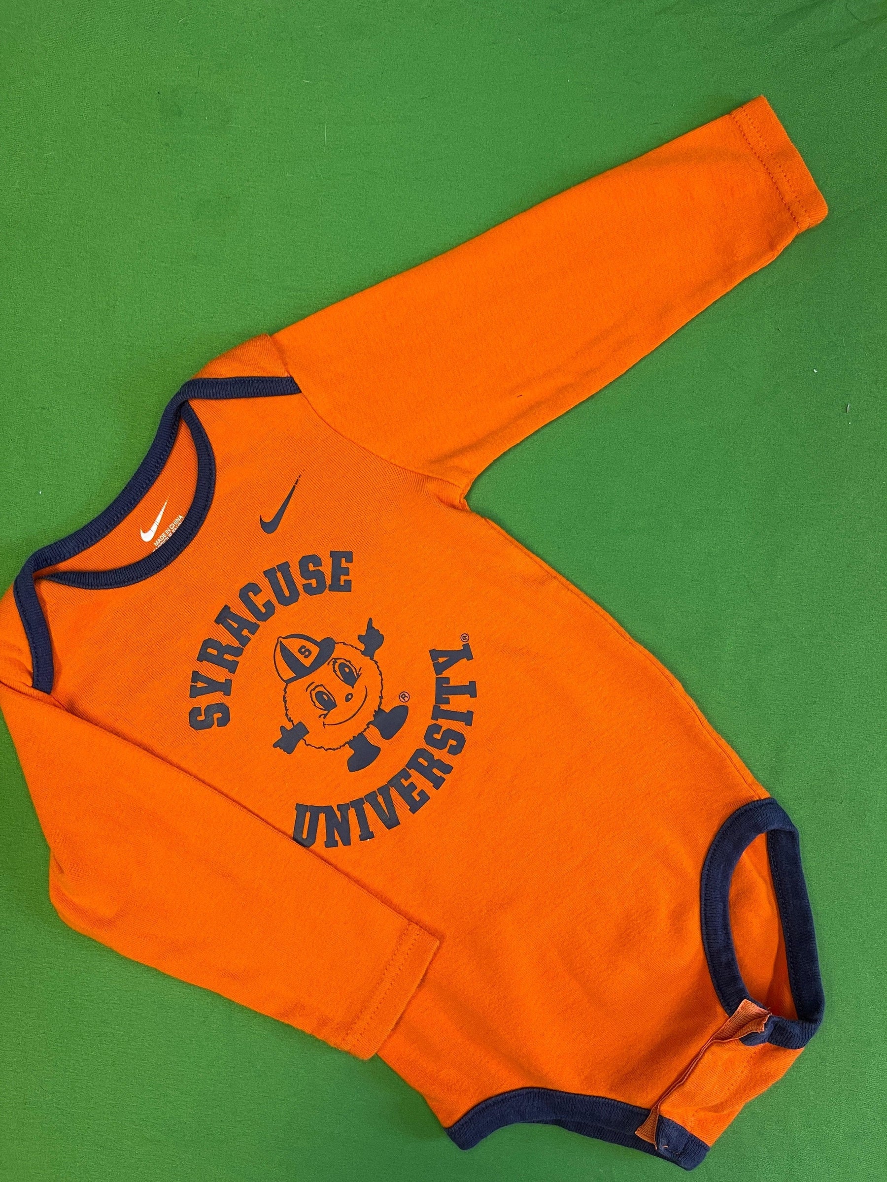 NCAA Syracuse Orange Long-Sleeve Bodysuit 18 months