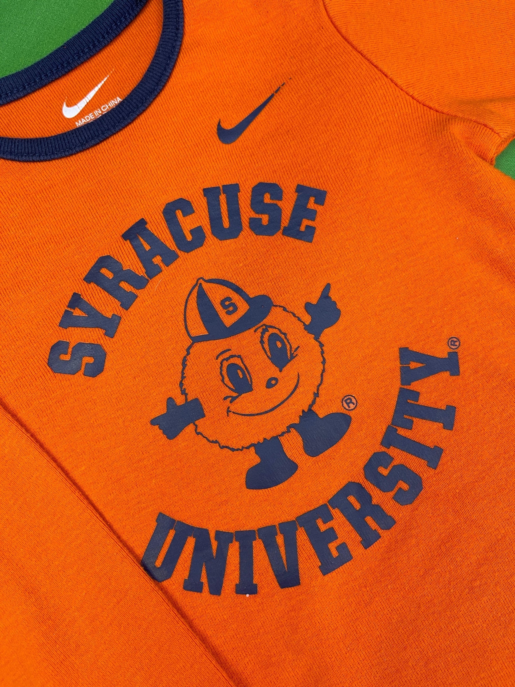 NCAA Syracuse Orange Long-Sleeve Bodysuit 18 months