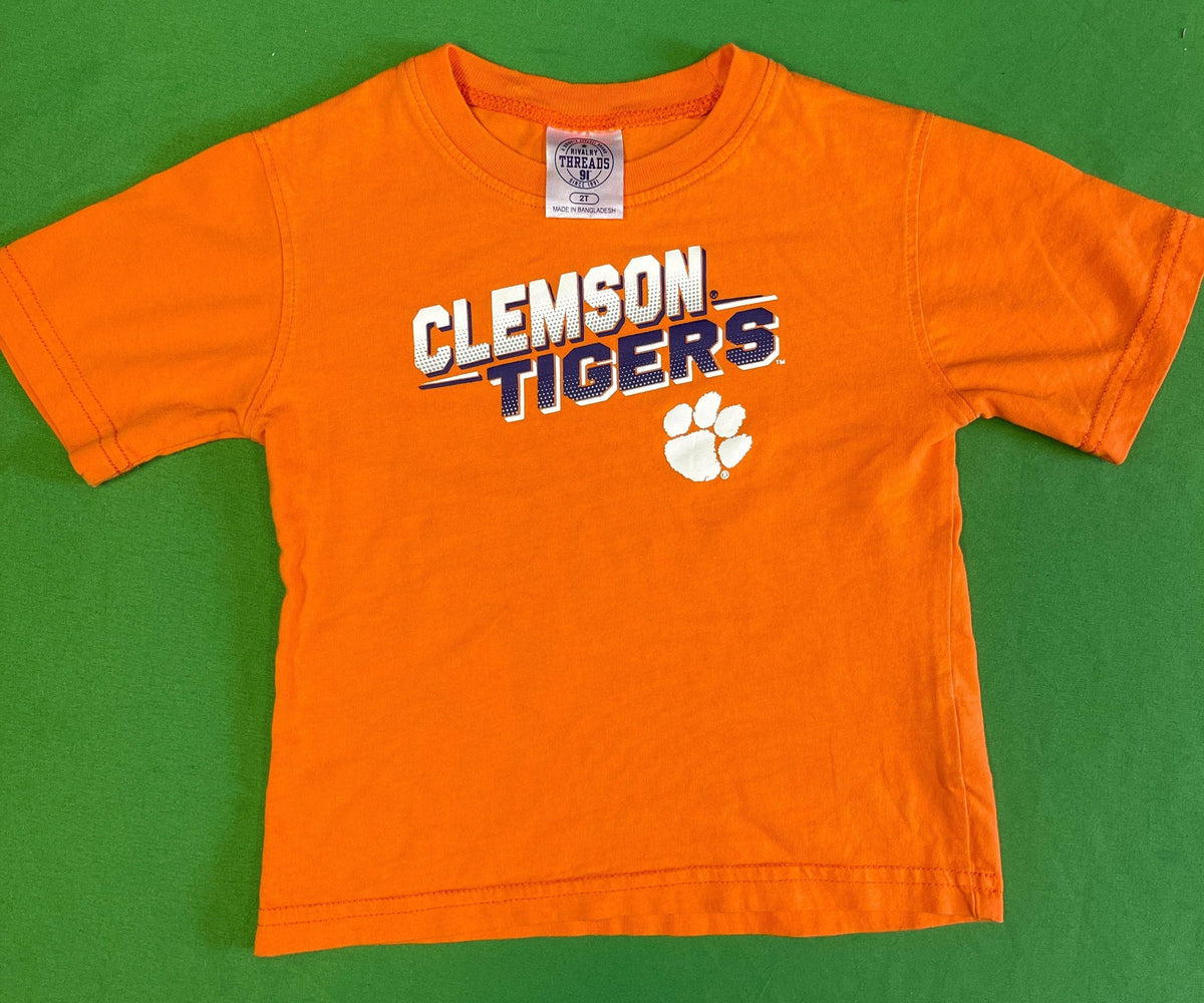 NCAA Clemson Tigers Orange T-shirt Toddler 2T