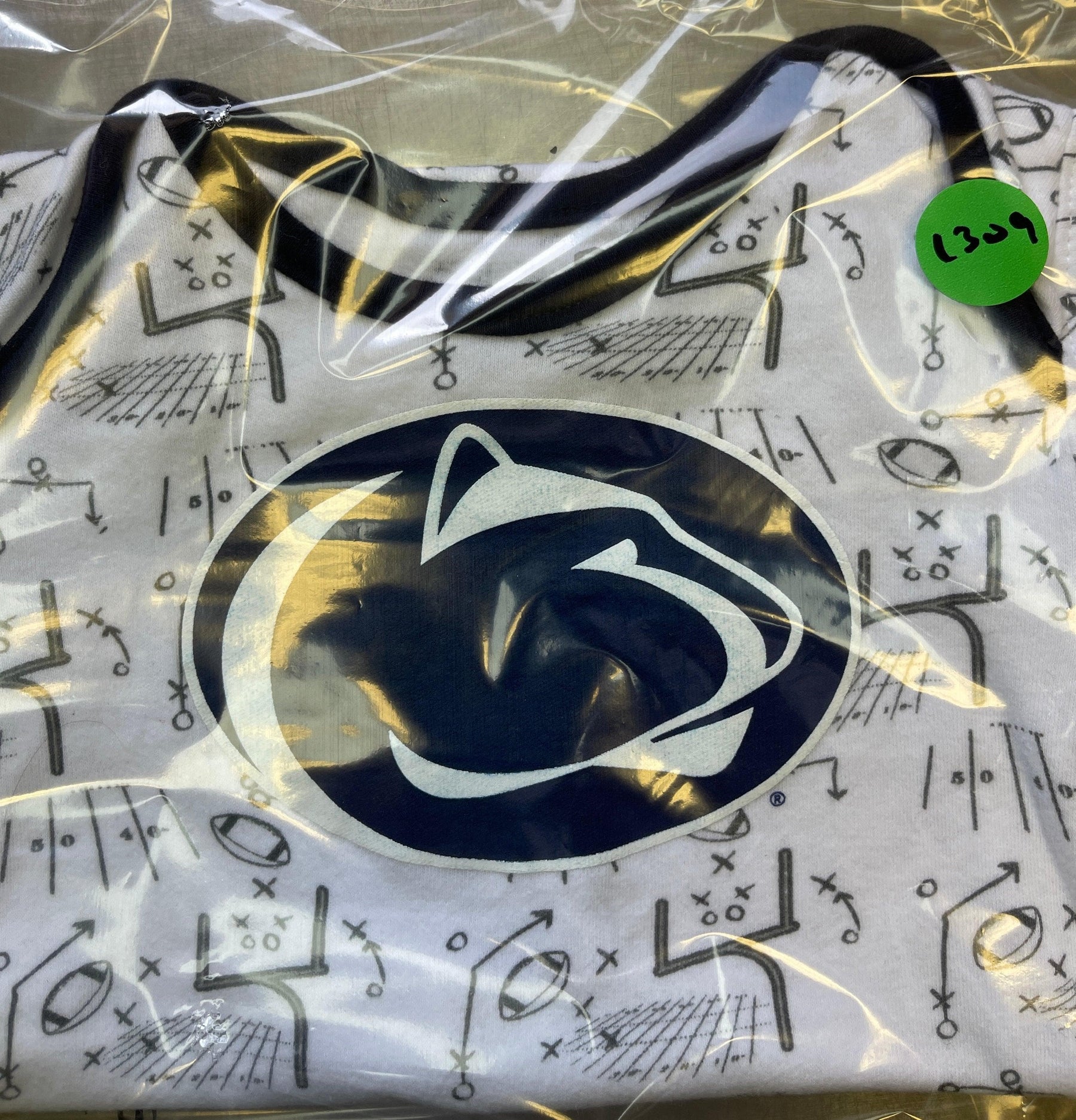 NCAA Penn State Nittany Lions White Patterned Bodysuit 18 months