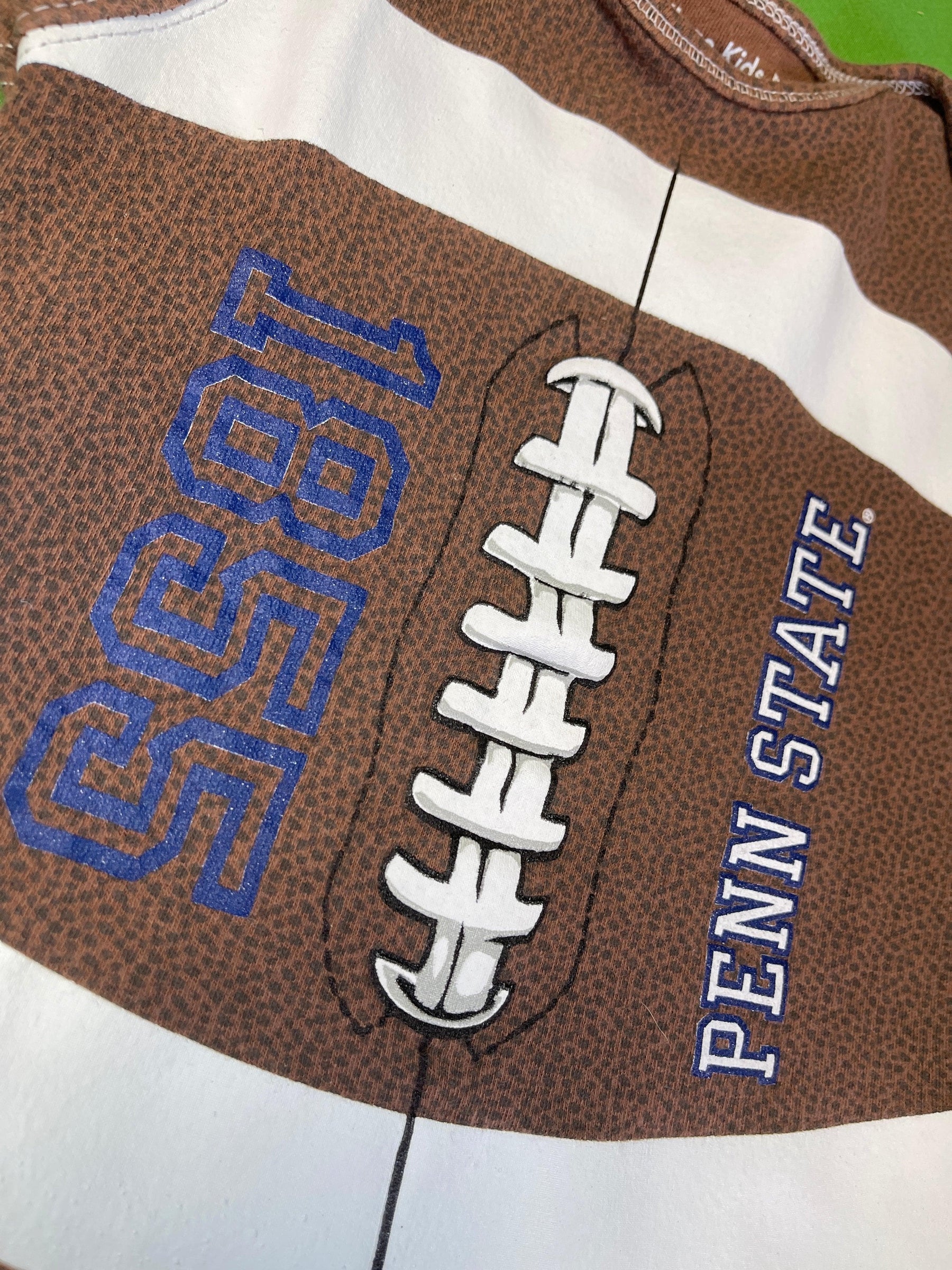NCAA Penn State Nittany Lions Football Design Bodysuit 12 months