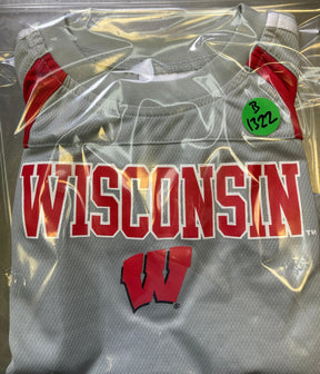 NCAA Wisconsin Badgers Grey Jersey 24 months