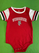 NCAA Wisconsin Badgers Red Bodysuit 6-12 months