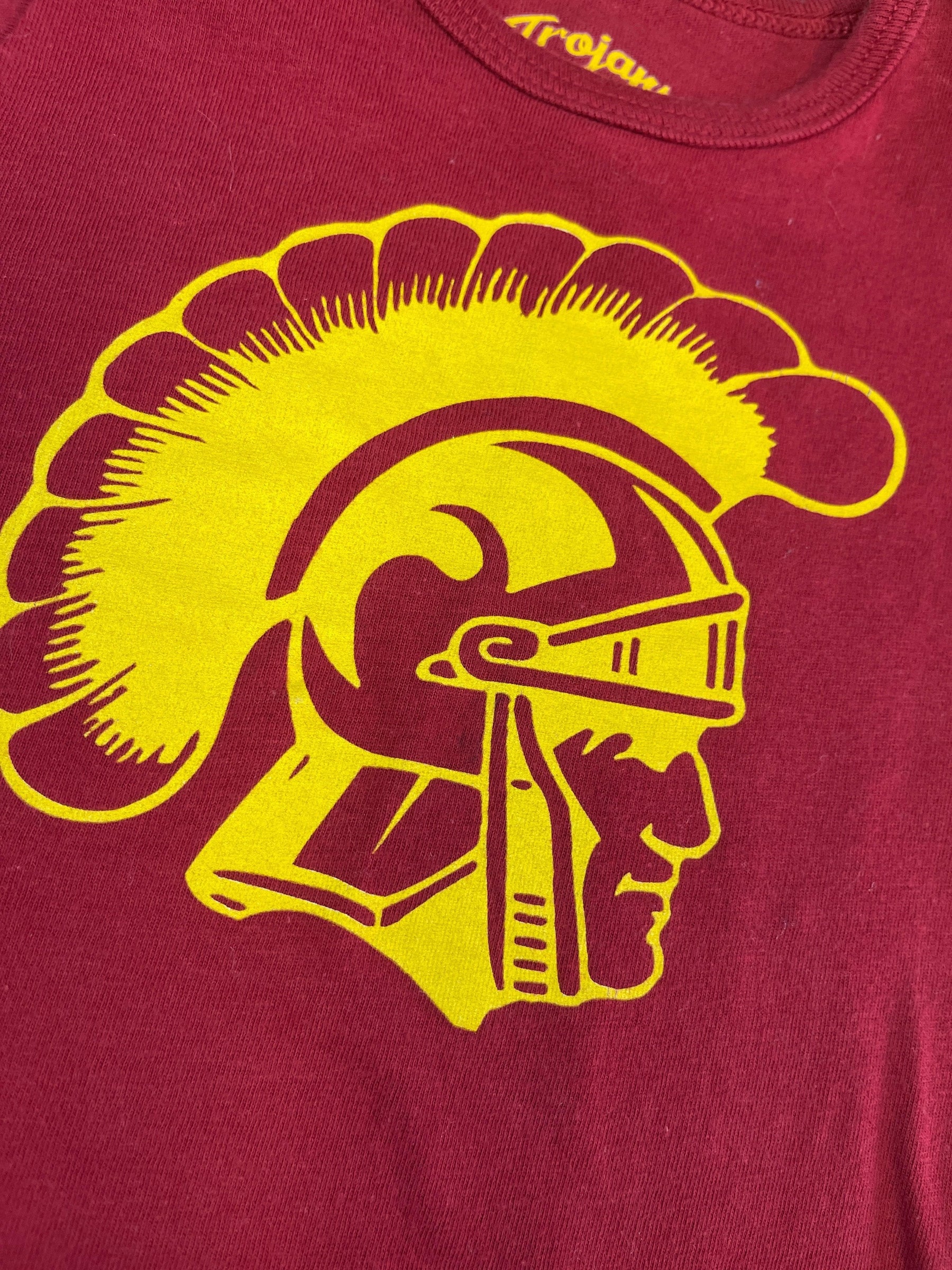 NCAA USC Trojans Maroon Bodysuit 6-9 months