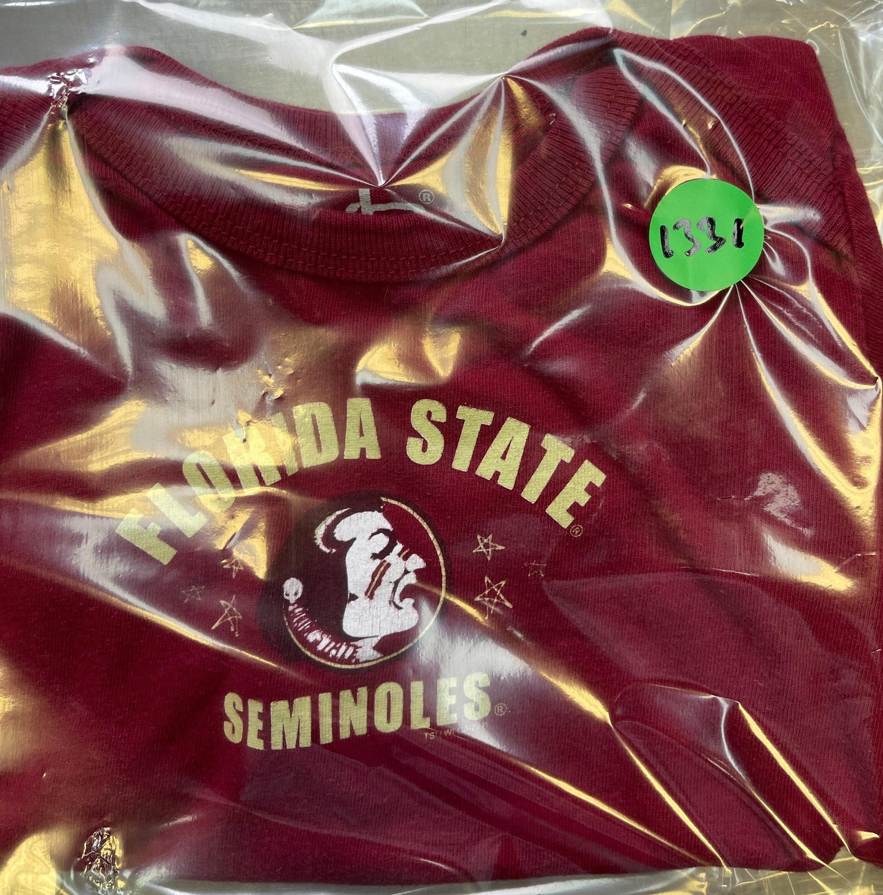 NCAA Florida State Seminoles Maroon Bodysuit 6-12 months