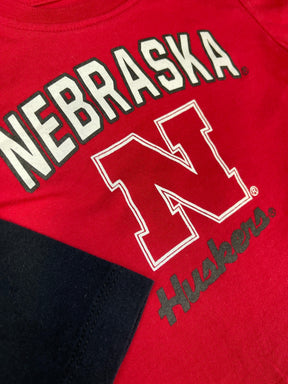 NCAA Nebraska Cornhuskers Red Long-Sleeve T-Shirt 3-6 months