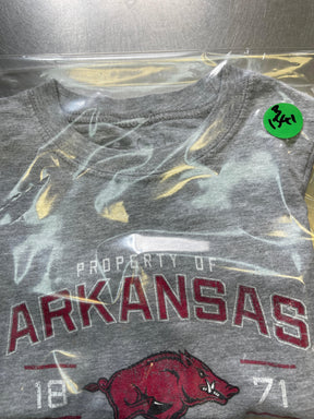 NCAA Arkansas Razorbacks Grey T-Shirt Toddler 2T