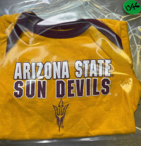 NCAA Arizona State Sun Devils Yellow Long-Sleeve Bodysuit 0-3 months