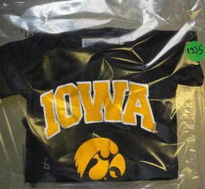 NCAA Iowa Hawkeyes Black Bodysuit Newborn