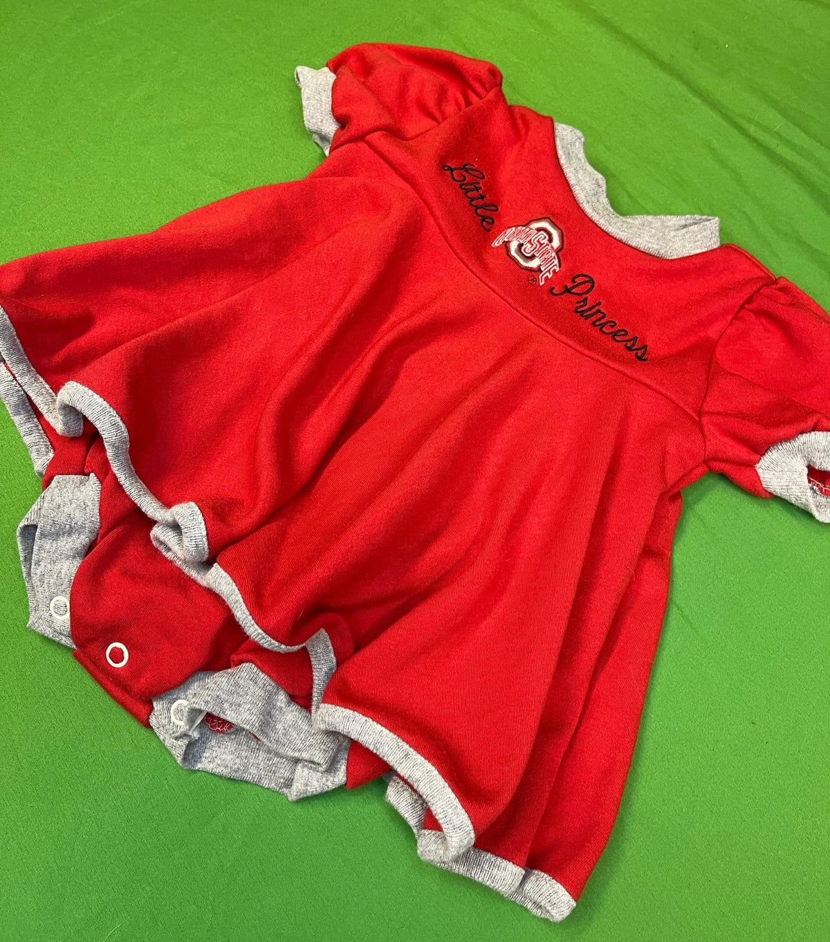 NCAA Ohio State Buckeyes Baby Girl Outfit Dress 12 months