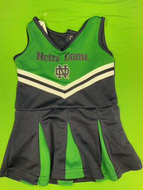 NCAA Notre Dame Fighting Irish Colosseum Cheerleader Dress Baby 3-6 months