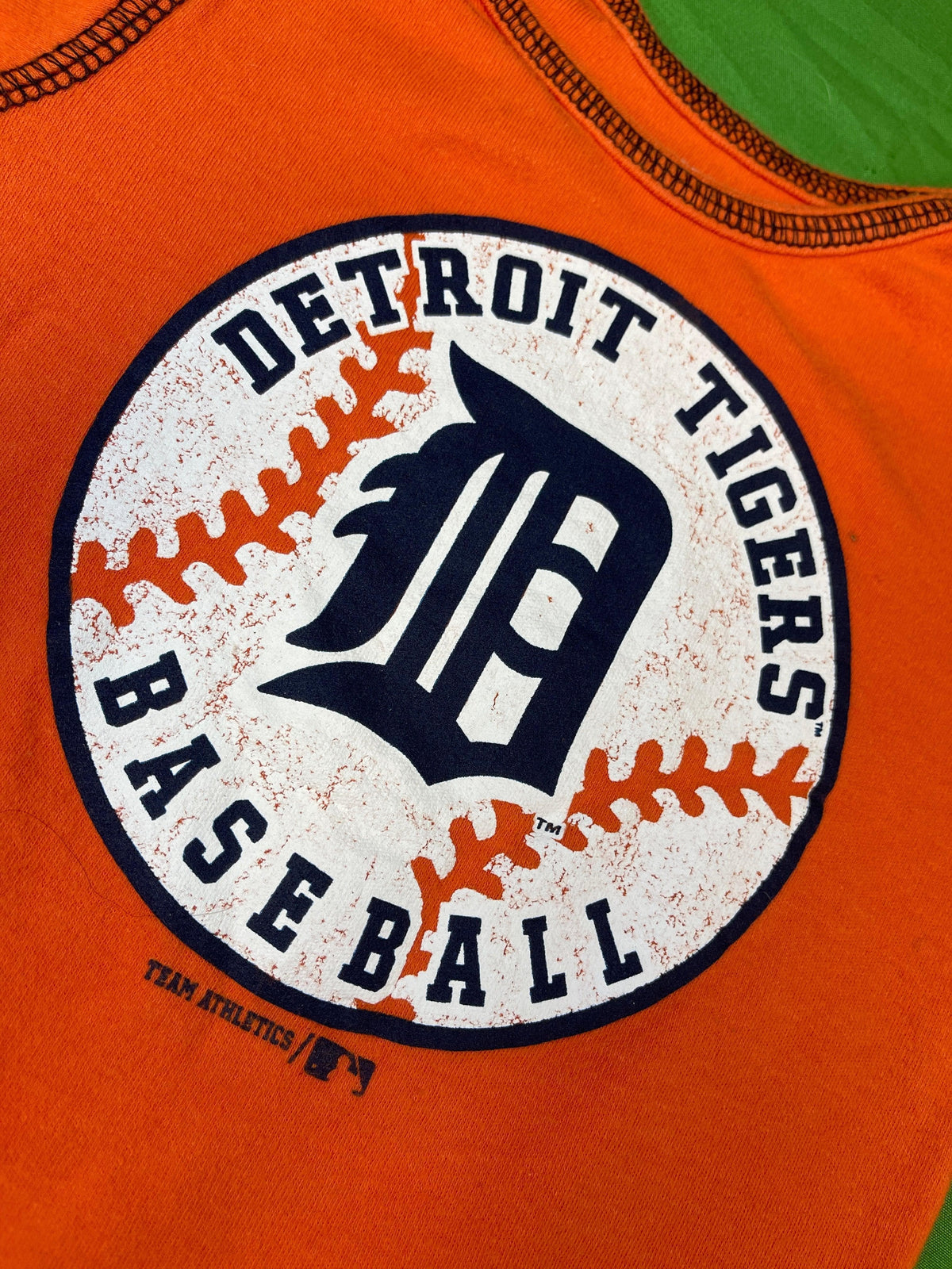 MLB Detroit Tigers Orange Bodysuit 18 months